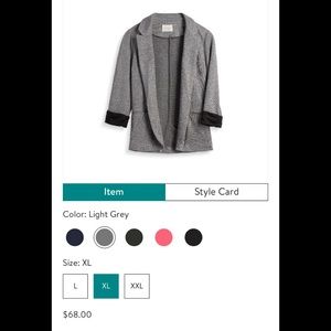Stitch Fix Skies Are Blue Blazer, NWT